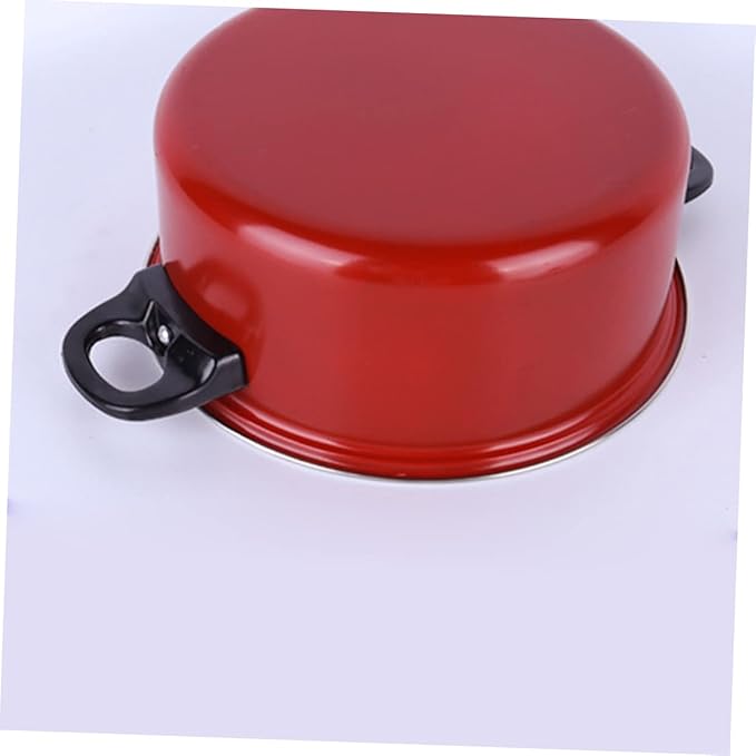 Zerodeko 3Pcs Non Stick Cooking Pan Set Versatile Kitchen Utensils for Daily Use Includes Frying Pan Soup Pot and Milk Pan Cooking Accessories for Home Chefs