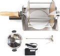 Gas Coffee Bean Roaster Gas Burner Coffee Roasting Machine Drum Type Coffee Bean Baker with Funnel Household Coffee Bean Maker Peanut Roaster for Home &amp Commercial 30r/min Capacity 0.88lbs