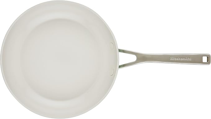 KitchenAid Hard Anodized Ceramic Nonstick Cookware/Pots and Pans Set 10 Piece - Pistachio