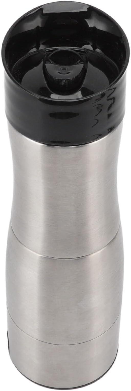 Electric Coffee Machine Portable Coffee Maker for Car Travel with 12V 24V Cigarette Lighter 304 Stainless Steel