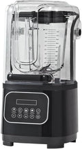 2200W Professional Countertop Blender with Shield 68 oz Plastic Jar Commercial Blender 4 x Stainless Steel Blades 9 Speeds &amp 5 Functions with Self-Cleaning Mode for Smoothies Shakes Crush Ice