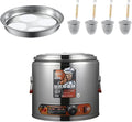 Stainless Steel Commercial Noodle Cooker Energy-Saving and Thermal Insulation Tabletop Noodle Bucket Noodle Cooker Applicable to Dumplings Marinated Materials and Spaghetti Etc4
