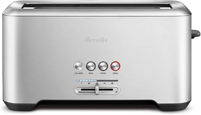 Breville BTA730XL Bit More Toaster 4 Slice Brushed Stainless Steel