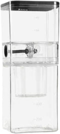 Ice Drip Coffee MakerCold Brew Maker Iced Coffee PitcherSturdyCoffee Pot Cold DripIced Coffee Brewer for CampingHomeBar White(White)