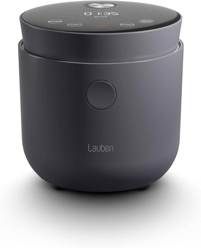 Low Sugar Rice Cooker 1500AT Rice Cooker with Low Suger Function Capacity 1.5 L Delayed Start Keep Warm Inner Container Dishwasher Safe Non-Stick Coating