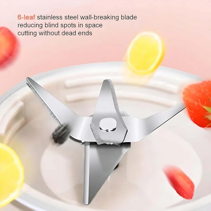 High-Speed Mini Portable Juicer - USB Electric Fruit Blender &amp Personal Food Processor