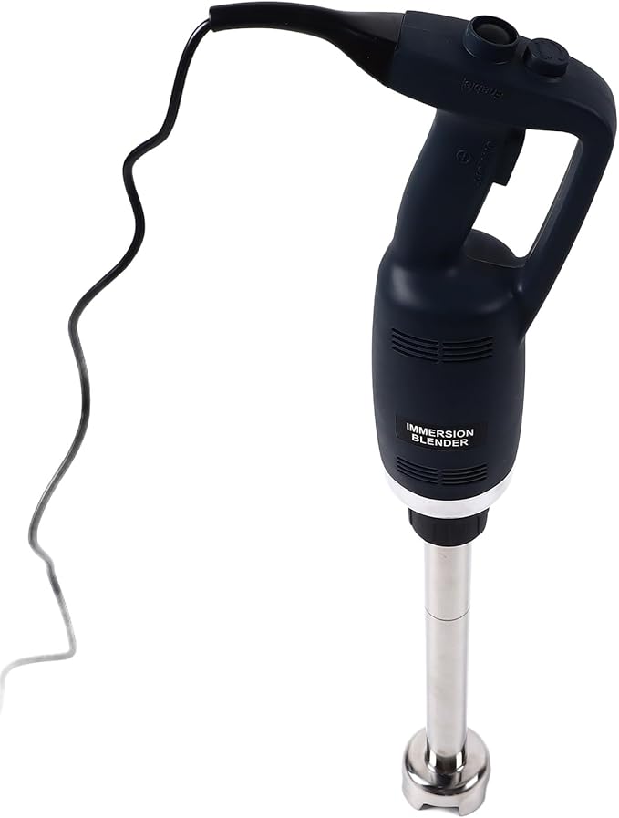 Immersion Blender Handheld Immersion Hand Blender 750W 100L Stainless Steel with 400mm Detachable Blade Adjustable Speed Electric Stick Mixer for Kitchen(#1)
