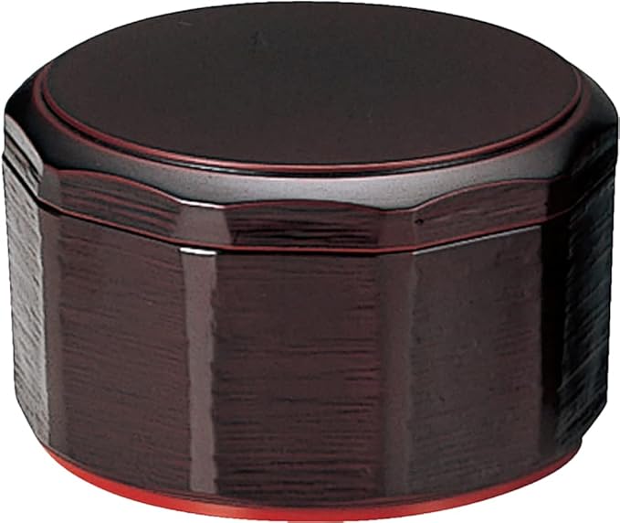 [Amazon.co.jp Exclusive] Fukui Craft Hitsu Heat Resistant Made in Japan Dishwasher Safe Wood Carving Rice Cooker Large (Parents) (10 Guests)