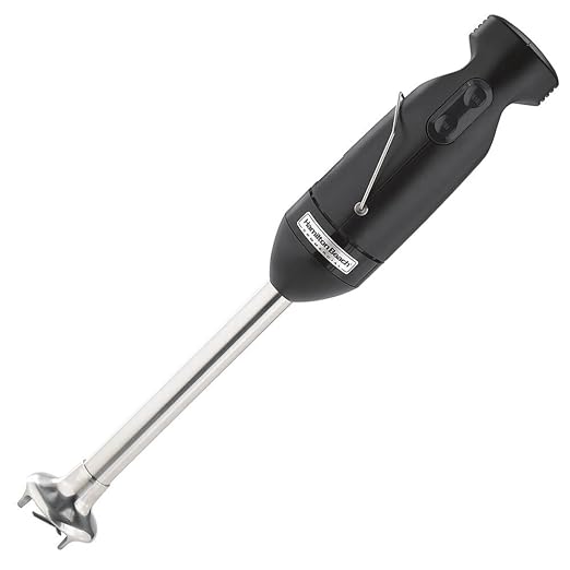 Hamilton Beach Commercial HMI200 Immersion Blender Mixer 175W 2 Speeds Detachable 9 Chopping/Mixing Shaft 17.74 H 3.15 W 2.57 L BlackMedium