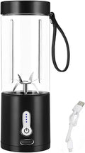 Fit for Portable Blender with 6 Blades - Powerful USB Rechargeable Personal Juicer for Shakes &amp Smoothies(Black blender A)