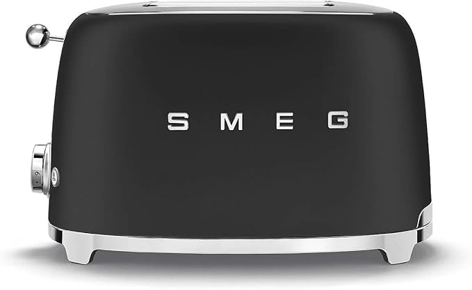 Smeg TSF01BLMEU 950 W Toaster - Black