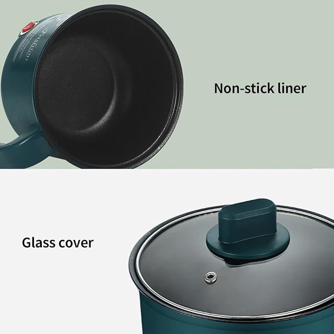Rice Cooker - Rice Cooker With Steamer Basket Mini Multi-function Rice Cooker 1.8L Non-stick Single Layer Rice Cooker 220V Mini Multi-function Rice Cooker - Green