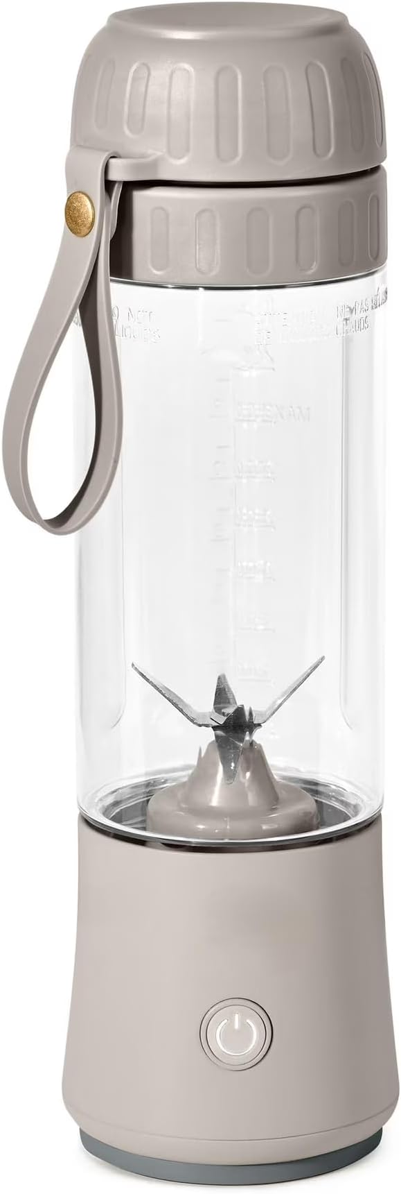 Beautiful Portable to-Go Blender 2.0 70 W 16 oz (Porcini Taupe)