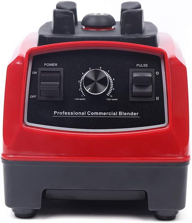Commercial Blender for Kitchen 1500W Electric Professional Blender Smoothie Maker Milkshake Mixer Mixed Drink Coffee Maker for Home Kitchen Restaurant Speed Control 2L/0.5Gal Cup