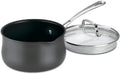 Cuisinart Contour Hard Anodized 2-Quart Pour Saucepan with CoverBlack