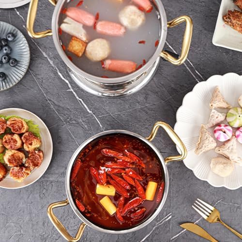 Premium Handmade Copper Cooking Pot - Thick Hammered Pure Copper Cookware Elegant &amp Durable Kitchen Essential Perfect Size for Cooking Enthusiasts &amp Chefs