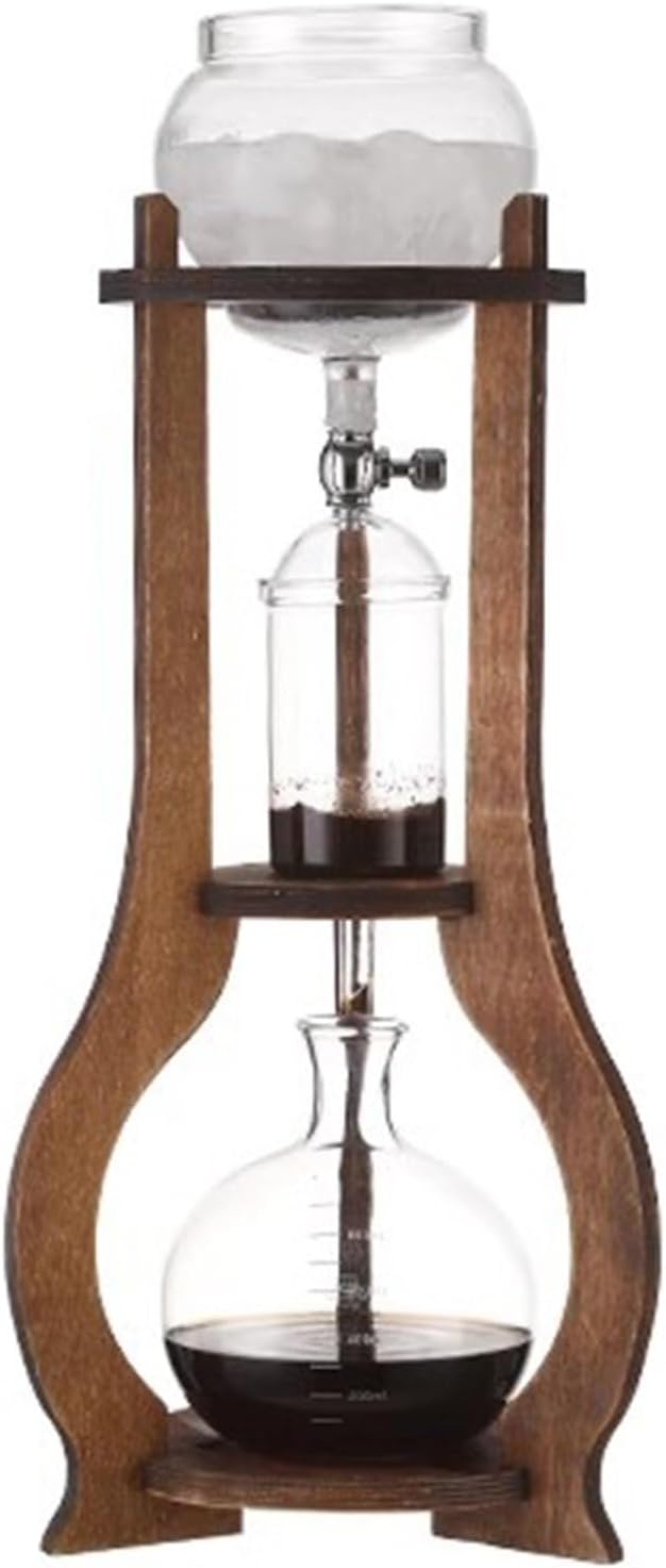 Cold Brew Drip TowerDrip Tower Coffee Maker 800ml Ice Coffee Cold Brew Maker with Adjustable Dripper for Coffee Lover