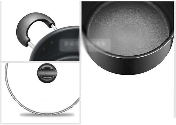 Induction Base 3 Piece Coated Nonstick Cookware Set Pots and Pans Set Kitchen Cook Ware Sets