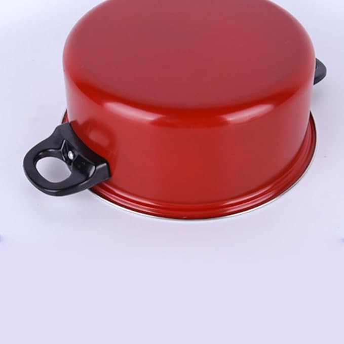 3pcs Steel Frying Pan Soup Pot with Lid Blush Set Nonstick Skillet Kitchen Pots and Pan Cookware Set Cooking Tool Frying Pan Soup Pot Milk Pan Set Kitchen Utensil Milk Pot