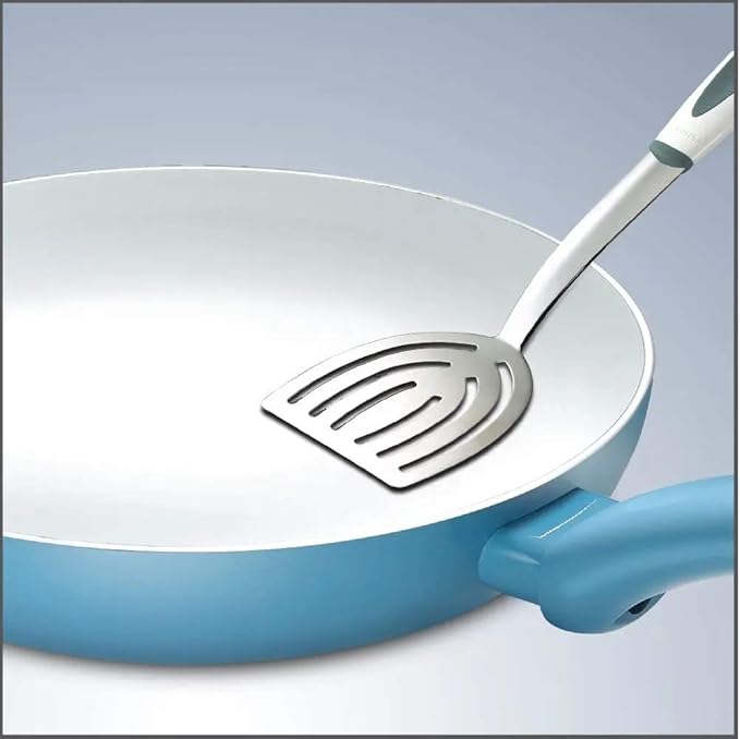 Prestige Deluxe Ceramic Cookware 3 Piece Set with Induction Base