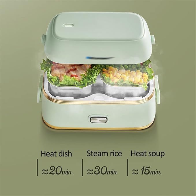 Electric heating Lunch Box Multi Electric Rice Cooker Portable layer Cooker For Travel 1