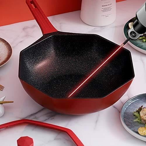 Octagonal Non-Stick Cookware Set with Medical Stone Coating Scratch Resistant Induction &amp Gas Stove Compatible