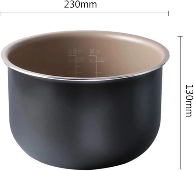 Rice Cooker Liner 4L Non-stick Inner Pot Compatible For Philips HD3055/HD3035/HD3165/HD3166/HD3062 Parts