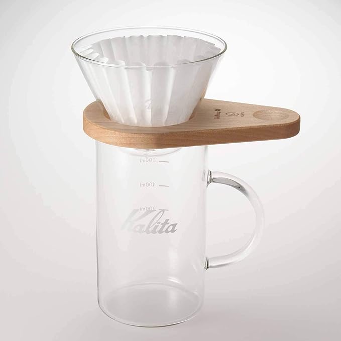 Kalita WDG-185#44316 Coffee Dripper Drop Mold Set For 2-4 People