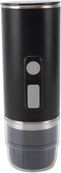 Portable Espresso Machine Electric Coffee Maker with Heating Function 15 Bar 5V Car Coffee Maker Compatible with Coffee Capsules Ground Coffee for Travel Camping Home