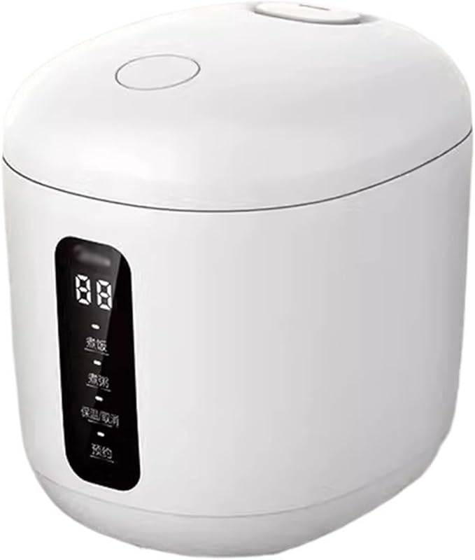GRFIT 0.8L Rice Cooker Multi-Function Mini Electric Cooker 24H Appointment Kitchen Non-Stick Pan for Dormitory Office