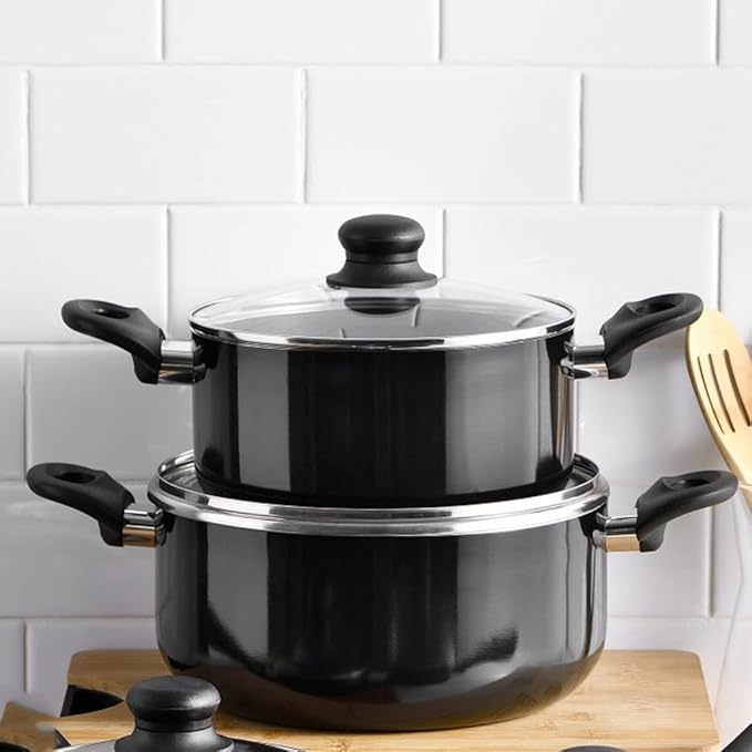 Kitchen 4 Piece w/Forged Aluminium Pan Set Kitchen Utensils Various Kitchen Pots (Color : A Size A (A