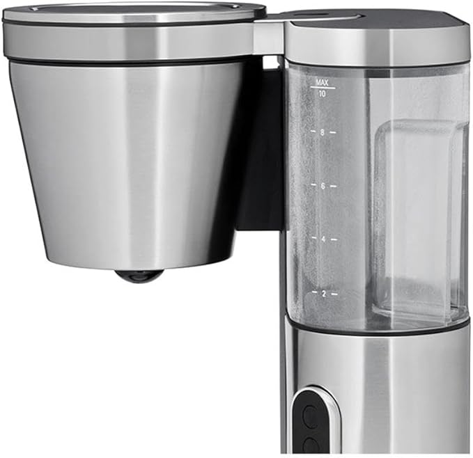 WMF Lono Aroma Filter Coffee Maker (1000 W with Glass Jug Filter Coffee 10 Cups Swivel Filter Warming Plate Removable Water Tank Automatic Shut-Off)