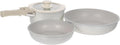 DECHOUS 1 Set Ceramic Cookware Set: Nonstick Pots and Pans Stock/Sauce Pot with Detachable Handle for Cooking - Kitchen Cookware Stackable Oven &amp Dishwasher Safe