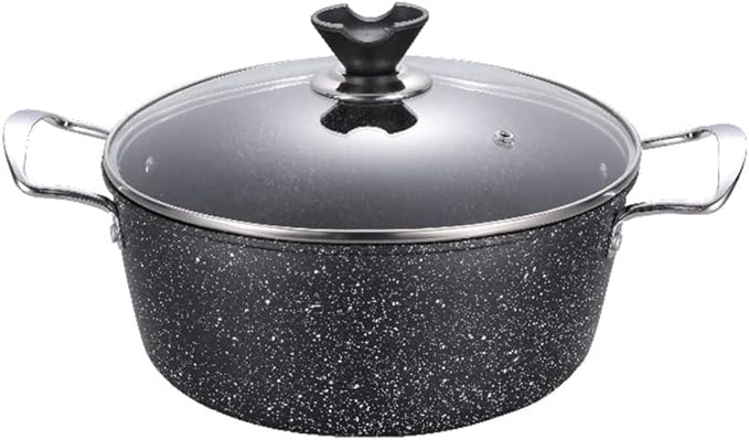 Cookware Set Black Pan with Lid Cutlery Collection Cookware Cutlery Cookware Nonstick Kitchen SuppliesSvart See Description