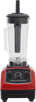 2L/68oz Countertop Blenders Blender for Smoothies w/11.8inch Mixing Stick Commercial Kitchen Blender Mixer Juicer for Milkshakes Smoothies Self-Cleaning 1-10 Gears Speed Adjustable (Red)