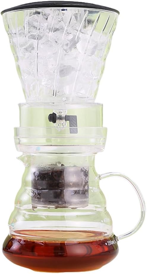 Balance Syphon Coffee Maker with High Borosilicate Glass Carafe Siphon Cold Brew Coffee Brewer with Elegant Design Retro-Style Coffee Pots