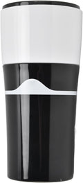 Fydun 450ml Portable D Coffee Maker Travelling D Coffee Machine for SBlack White for Home Use Multifunctional Accessory (Black White)
