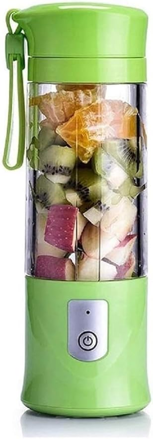 USB Electric Safe Juicer Fruit Juice Blender Travel Mix Mini Portable Charging/Juicing Mix Crushing Ice Blender 420ML