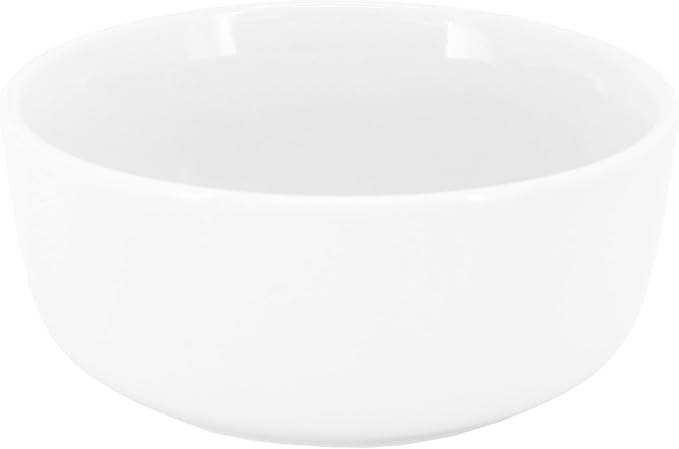 Elama Duncan 18 Piece Porcelain Dinnerware/Tableware Set Service for 6 (White)