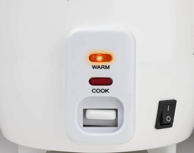 Alpina Rice cooker - 0.6 liter - 300 Watt - With cooking and heat control light - White