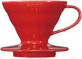 Hario V60 Ceramic Coffee Dripper Pour Over Cone Coffee Maker Size 01 Red