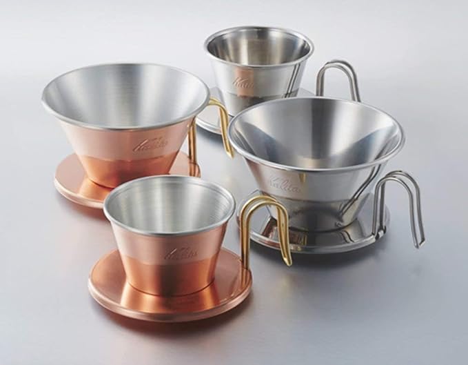 Kalita Coffee Dripper 'TSUBAME' WDS-185 2-4 Person Use Stainless Steel 5097