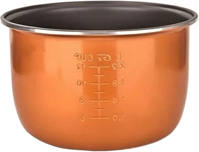 2L 3L 4L 5L Gold Rice Cooker Pot Aluminum Alloy Tank for Intelligent Rice Cookers Bowl Tank(3L)