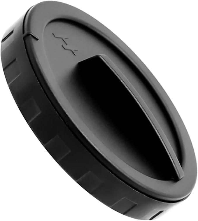 for hasselblad X1D X2D XCD X Mount System Camera Body Cap or Lens Rear Cap or Cap Set Plastic Black Replace Original(Lens Rear Cap)