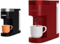 Keurig K- Slim Single Serve K-Cup Pod Coffee Maker Multistream Technology Black &amp K- Slim® Single Serve K-Cup Pod Coffee Maker Multistream™ Technology Scarlet Red