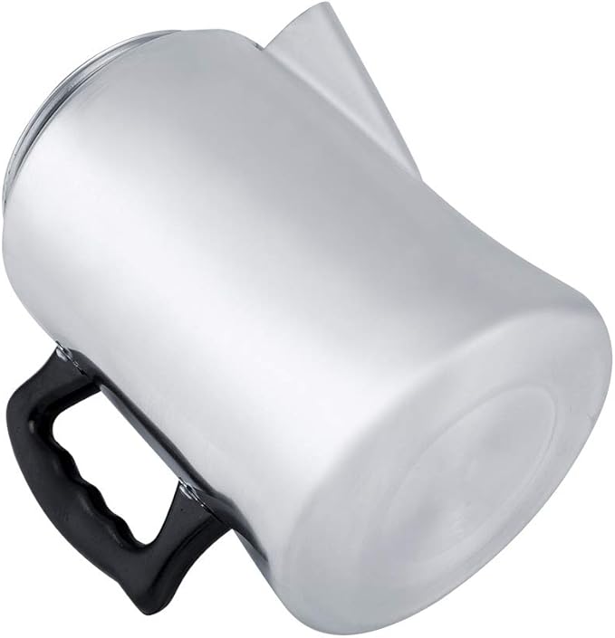 Coffee Percolator 3L Aluminum Camping Coffee Pot Stovetop Maker With Lid for Camping Kitchen
