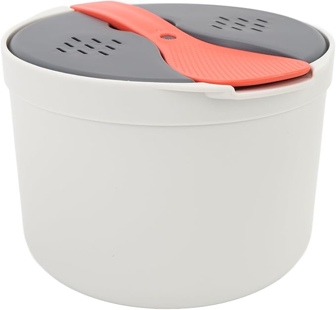 Microwave Rice Cooker Steamer Microwave Rice Steamer Portable Microwave Vegetables Cooker for Rice and Vegetables