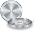 CONCORD Stainless Steel 3 Piece 22 Comal Cookware Set. Comales Discada Set