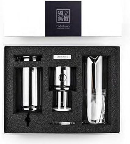 Biduhaev Premium Cold Brew Coffee System Maker - Versatile Cold Drip Brewer for Coffee Tea Wine &amp Sake - 1000cc Model No. M10 iF World Design Gold Award Winner 2015