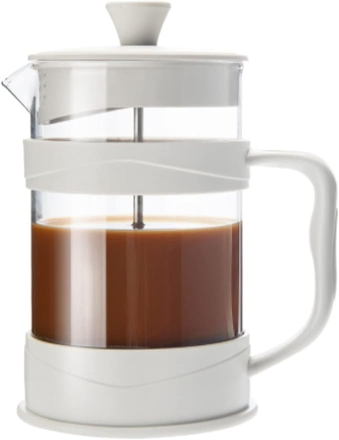 Pour Over Coffee Portable Pressure Pot Stainless Steel Filter Pot Glass Teapot Coffee Machine Drink Cup Teapot